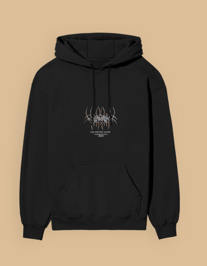 Cyber Sigil Graphic Unisex Heavyweight Hoodie